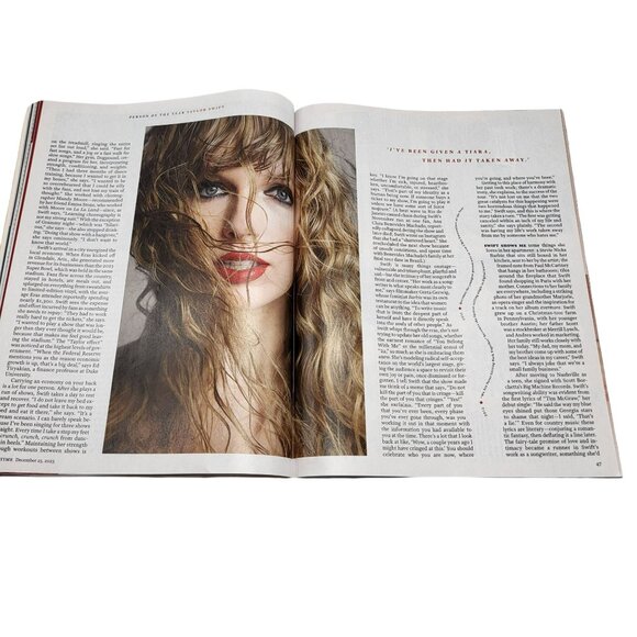 Taylor Swift Time Magazine Person Of The Year December 25 2023 Magical Era - Picture 10 of 15